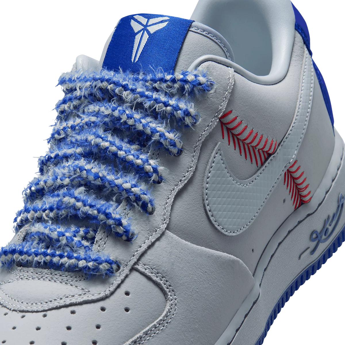 Nike Kobe Air Force 1 Low Protro 'Wolf Grey and Rush Blue'