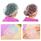 Shower Cap, 3 Pcs Waterproof Reusable Shower Caps Bath Hair Hat for Women Men Kids